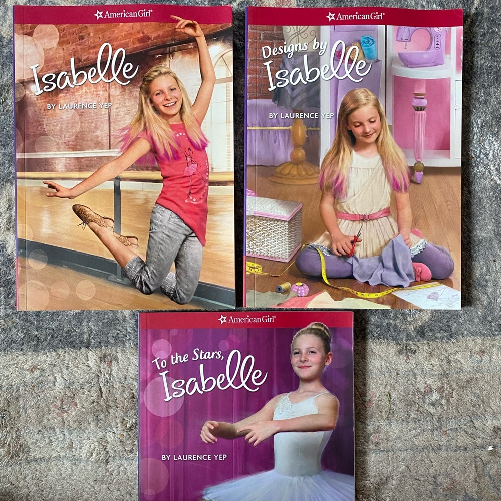 American Girl Isabelle books 1-3 in great condition!